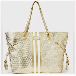 Lilly Pulitzer Minzner Gold Tote